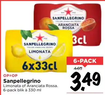 Vomar Voordeelmarkt Sanpellegrino aanbieding