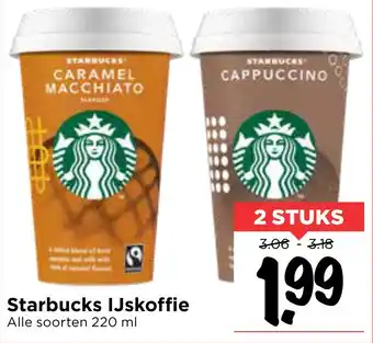 Vomar Voordeelmarkt Starbucks IJskoffie aanbieding