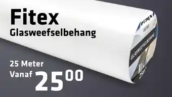 De voordeelmarkt Fitex Glasweefselbehang aanbieding