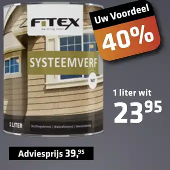 De voordeelmarkt SYSTEEMVERF aanbieding