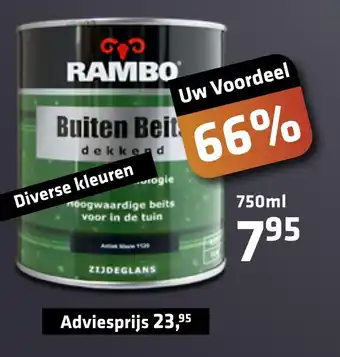 De voordeelmarkt Buiten Beits aanbieding