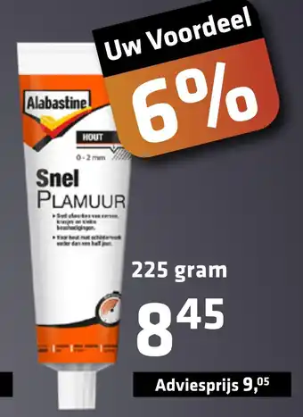 De voordeelmarkt Snel PLAMUUR aanbieding