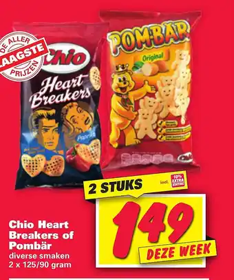 Nettorama Chio Heart Breakers of Pombär aanbieding