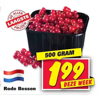 Nettorama Rode Bessen aanbieding