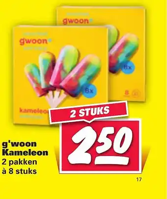 Nettorama g'woon Kameleon aanbieding