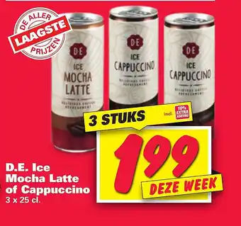 Nettorama D.E. Ice Mocha Latte of Cappuccino aanbieding