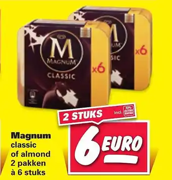 Nettorama Magnum classic of almond aanbieding