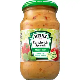 Albert Heijn Heinz sandwich spread mediterraan aanbieding