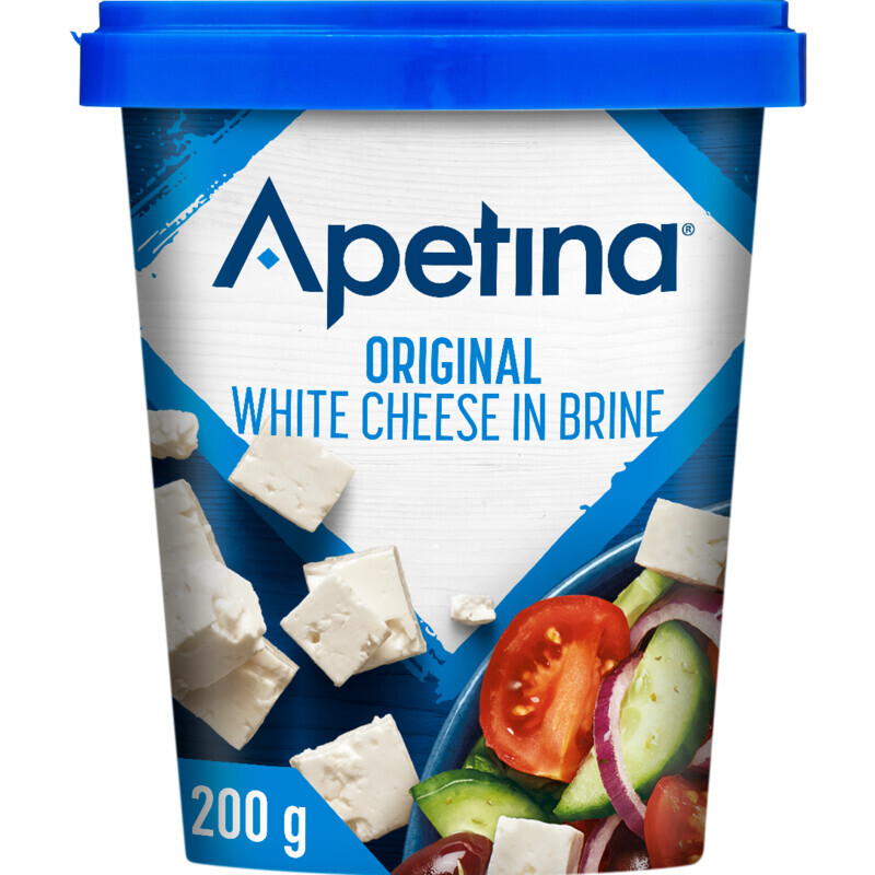 Apetina white cheese in brine aanbieding bij Albert Heijn