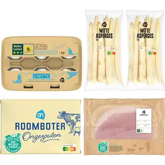 Albert Heijn Ah asperges met ham, ei en botersaus aanbieding