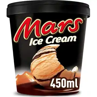 Albert Heijn Mars chocolade roomijs in beker aanbieding
