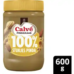 Albert Heijn Calvé pindakaas 100% pindas grof aanbieding