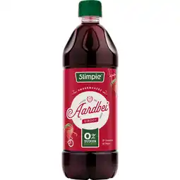 Albert Heijn Slimpie aardbei aanbieding