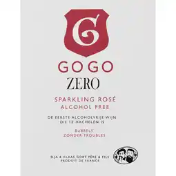 Albert Heijn Gort & gort sparkling rosé alcoholvrij ds aanbieding