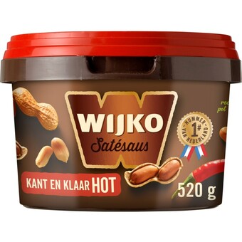 Albert Heijn Wijko satésaus kant en klaar hot aanbieding