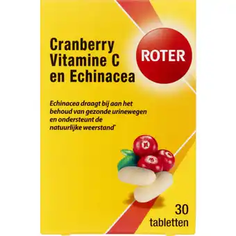 Albert Heijn Roter cranberry vitamine c en echinacea aanbieding