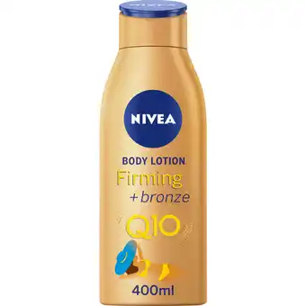 Albert Heijn Nivea q10 firming + bronze effect body lotion aanbieding