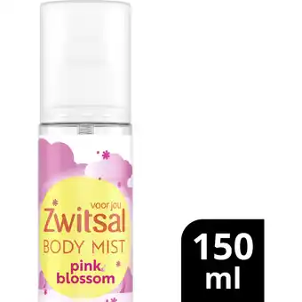 Albert Heijn Zwitsal voor jou pink blossom body mist aanbieding