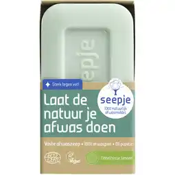 Albert Heijn Seepje vaste afwaszeep tintelfrisse limoen aanbieding