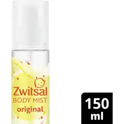 Albert Heijn Zwitsal voor jou original body mist aanbieding