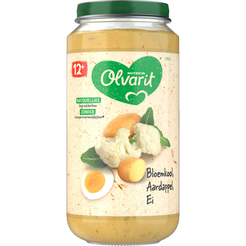 Albert Heijn Olvarit 12+ mnd bloemkool aardappel ei aanbieding