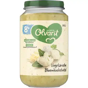 Albert Heijn Olvarit vegetarische bloemkoolschotel 8+ aanbieding
