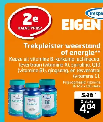 Trekpleister Weerstand of energie** 2 stuks aanbieding