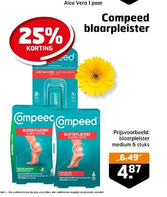 Trekpleister Compeed blaarpleisters aanbieding