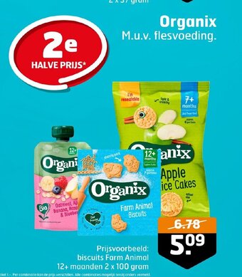 Trekpleister Organix aanbieding