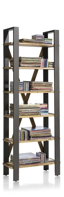 Henders & Hazel Farmland, boekenkast 75 cm - 6-niches (knock down) aanbieding