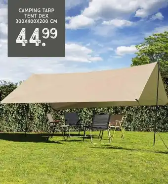 Xenos Camping tarp tent dex aanbieding