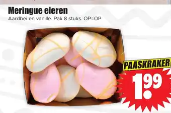 Dirk Meringue eieren pak 8 stuks aanbieding