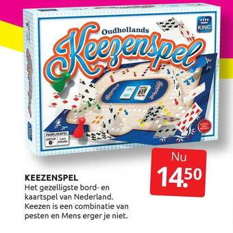 Boekenvoordeel Keezenspel aanbieding