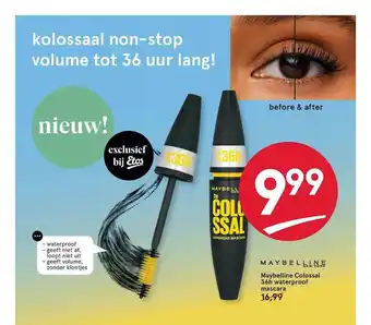 Etos Maybelline Colossal 36h Waterproof Mascara aanbieding