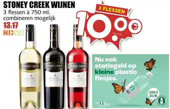 MCD Supermarkt Stoney creek wijnen 750ml aanbieding