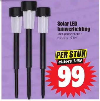 Dirk Solar LED tuinverlichting aanbieding