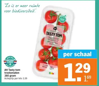 Albert Heijn AH tasty tom trostomaten 380g aanbieding