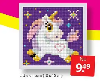 Boekenvoordeel Little Unicorn (10 X 10 Cm) aanbieding