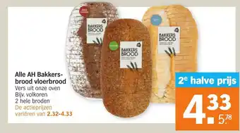 Albert Heijn Alle AH bakkers-brood vloerbrood aanbieding