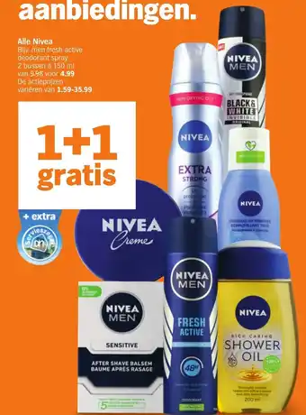 Albert Heijn Alle nivea 150ml aanbieding