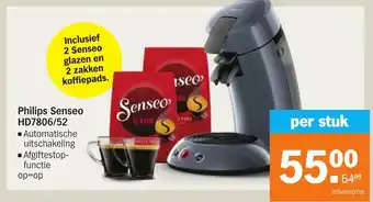 Albert Heijn Philips senseo HD7806/52 aanbieding