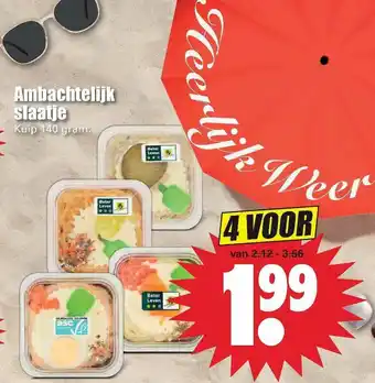 Dirk Ambachtelijk Slaatje 140g aanbieding