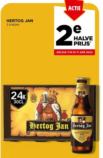 Jumbo Hertog Jan 2 kratten aanbieding