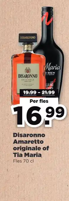 PLUS Disaronno amaretto originale of tia maria aanbieding