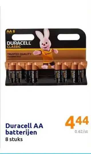 Action Duracell aa batterijen aanbieding