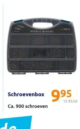 Action Schroevenbox aanbieding