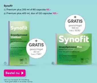 DA Synofit premium plus aanbieding