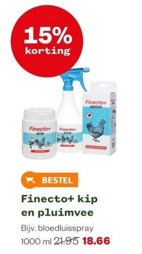 Welkoop Finecto+ kip en pluimvee aanbieding