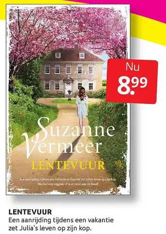 Boekenvoordeel Lentevuur aanbieding