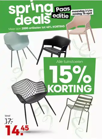 Kwantum Alle tuinstoelen aanbieding